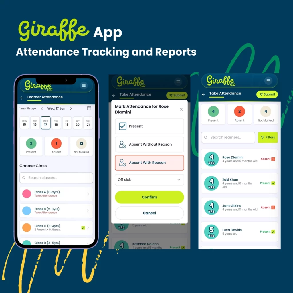 ECD Giraffe App Admin Management
